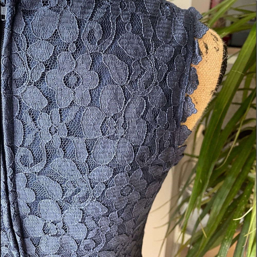 NWT Summer Blue Lace Dress, As U Wish, - Picture 3 of 6